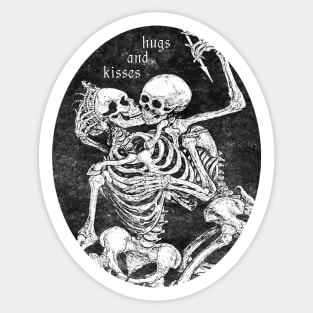 Hugs and kisses Sticker